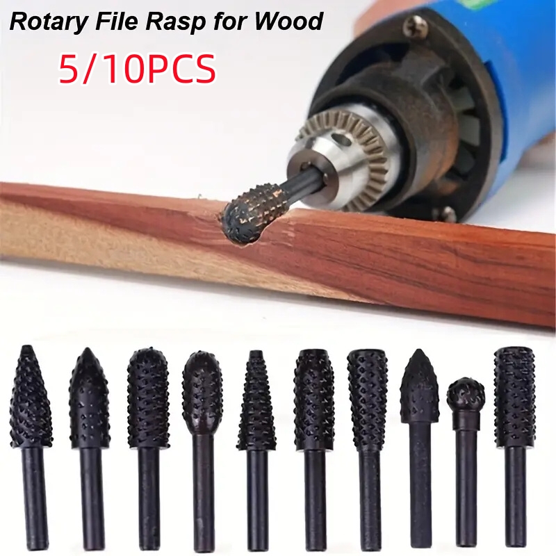 Woodworking Rasps And Files - 5PCS/10PCS 6 millimetri Gambo Rotary Burr