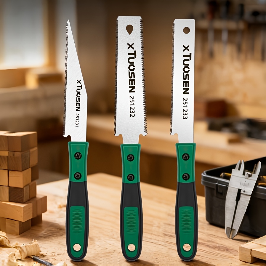 Woodworking And Carpentry - Seghe giapponesi in tre pezzi o