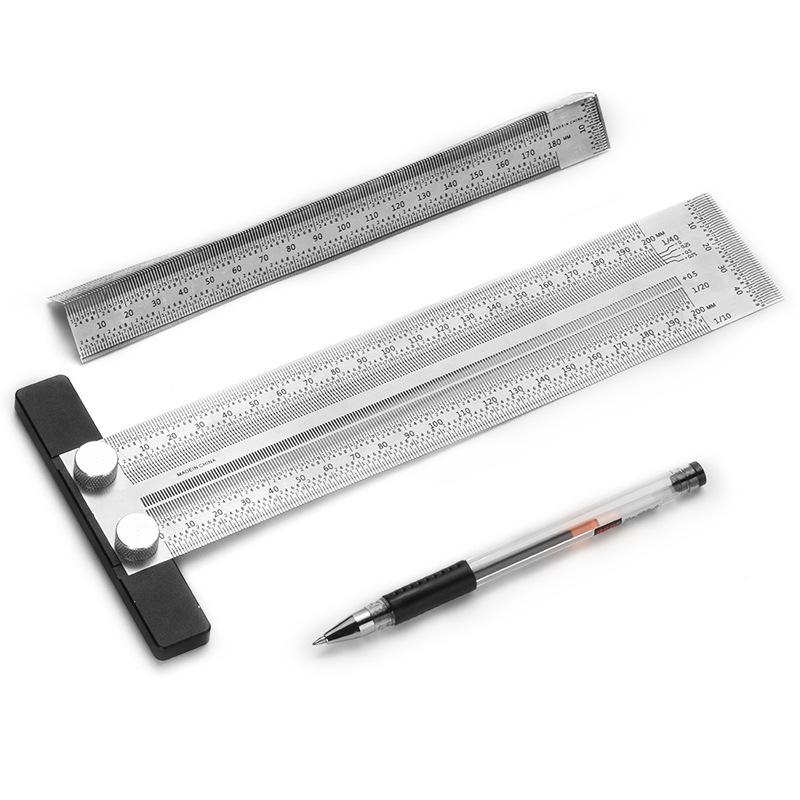 Righello a T in Acciaio Inox a - Woodworking And Carpentry recensione e prezzo