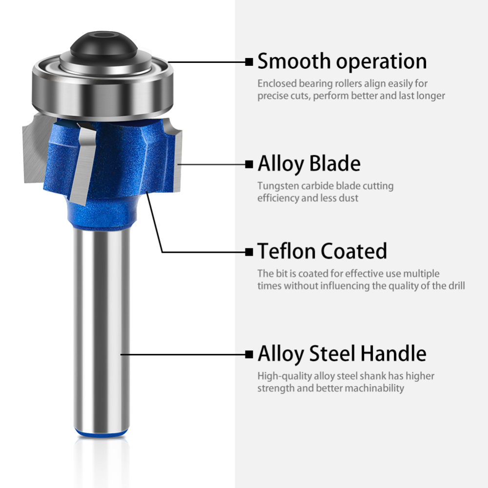 Set di Frese per Arrotondare B - Woodworking Drill Bits recensione e prezzo