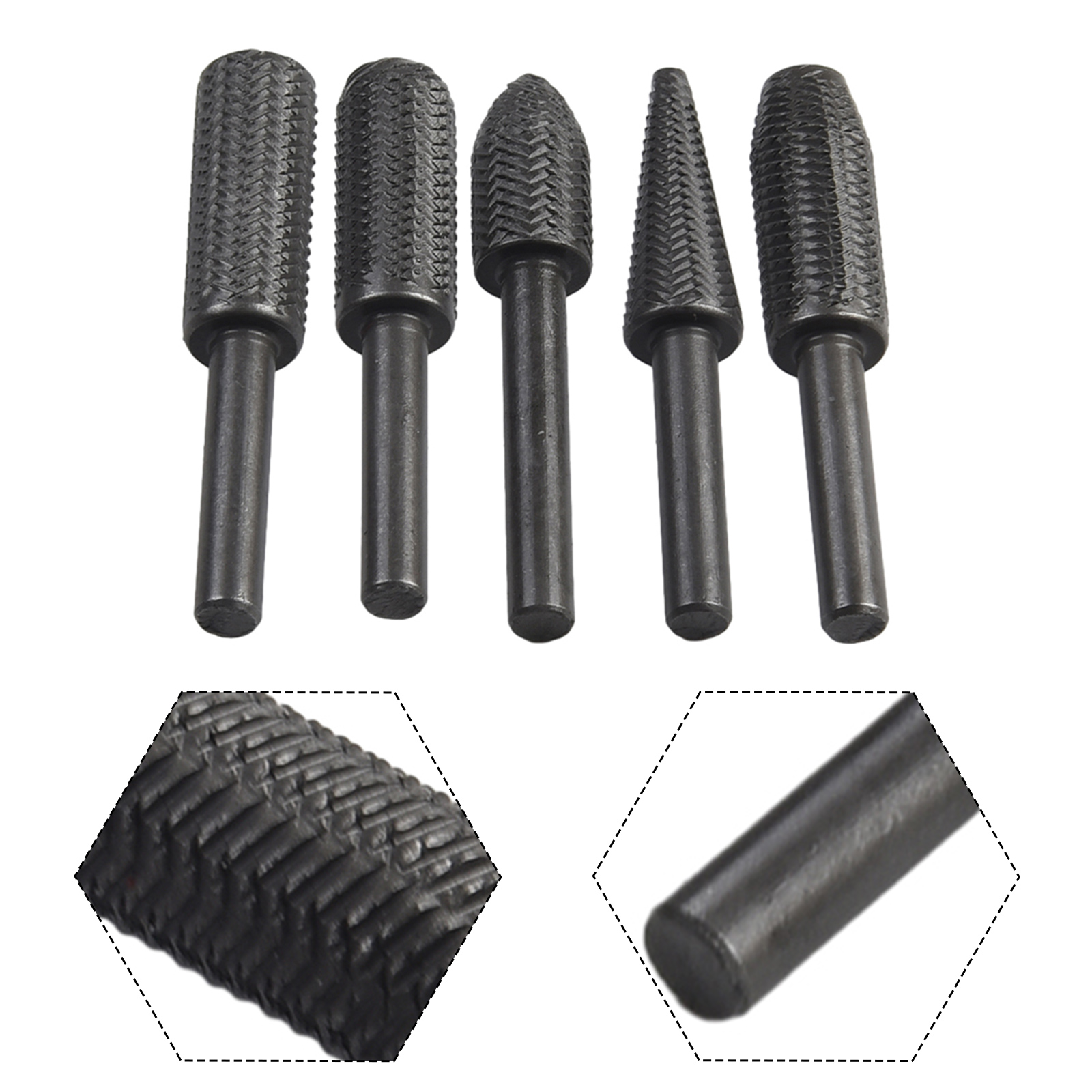 Set di 5 raspe rotanti a doppi - Woodworking Rasps And Files recensione e prezzo