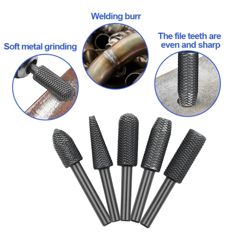 Set di 5 Lime Rotative a Doppi - Woodworking Rasps And Files recensione e prezzo