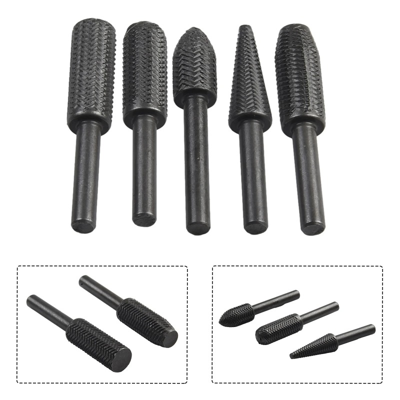 Set di 5 Lime Rotative a Doppi - Woodworking Rasps And Files recensione e prezzo