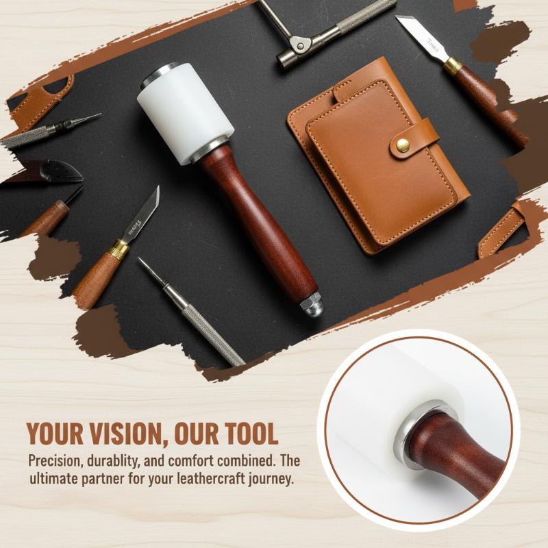 Martello per incisione su pell - Wooden Mallet Carving recensione e prezzo
