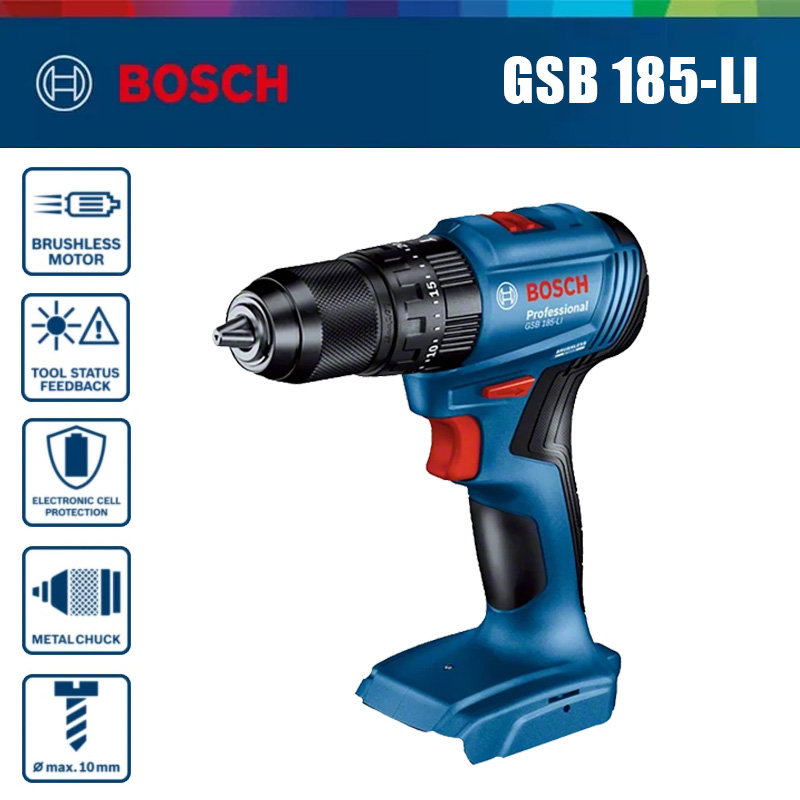 Bosch GSB 185-LI Trapano a Per - Bosch Drill Gsb 18V recensione e prezzo