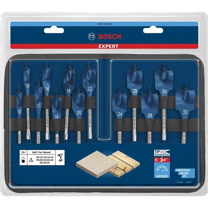 Set di punte elicoidali Bosch  - Woodworking Drill Bits recensione e prezzo